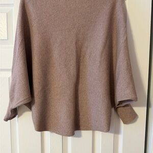 Kerisma Women's Taupe Cowl Neck Sweater